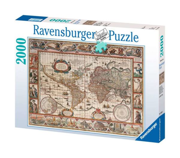 Puzzle Planisfère de 1650 2000 pièces