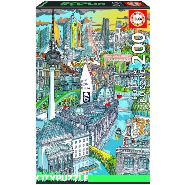 Puzzle Cty Berlin 200 pièces