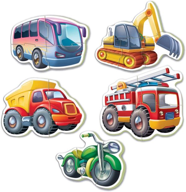 Puzzles Baby x 5 Véhicules - 24 mois – Image 2