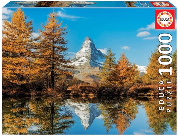 Puzzle Mont Cervin en automne 1000 pièces