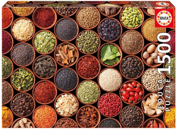 Puzzle Epices et condiments 1500 pièces