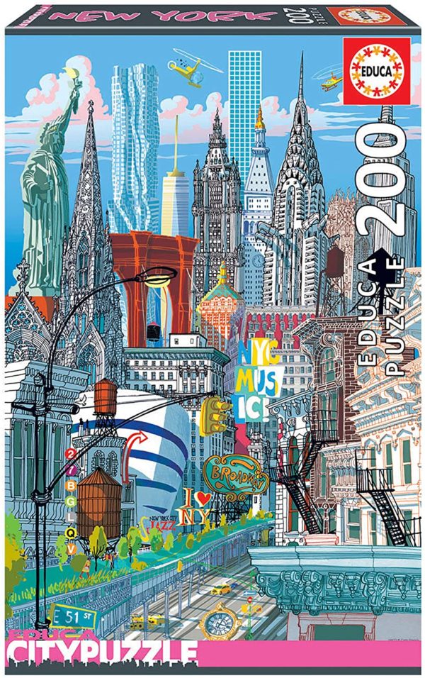 Puzzle City New York 200 pièces