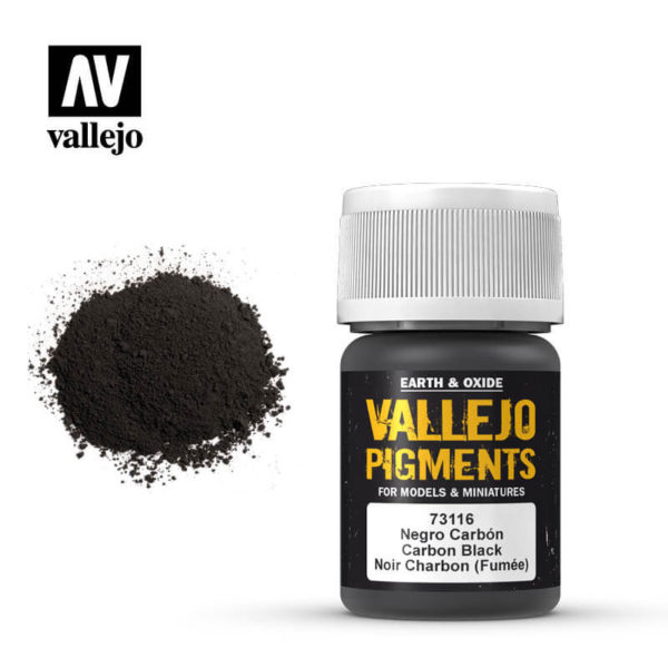 Pigment Noir Charbon (Fumée)