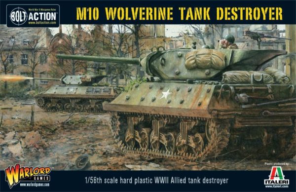 bolt action M10 wolverine tank destroyer (plastic)