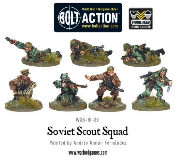bolt action soviet army scouts