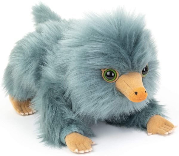 peluche bébé niffleur gris - les animaux fantastique