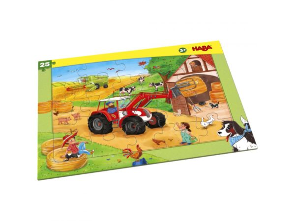 Puzzle Cadre Machine Agricole 25 pièces
