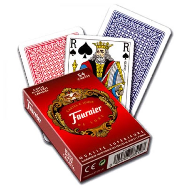 Carte à jouer fournier 54 cartes