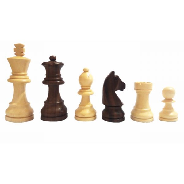 Jeu d'échecs en bois pliant magnétiques 18x18cm – Image 5