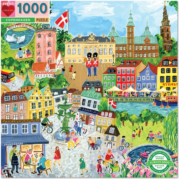 Puzzle Copenhagen (Eebpp) 1000 pièces