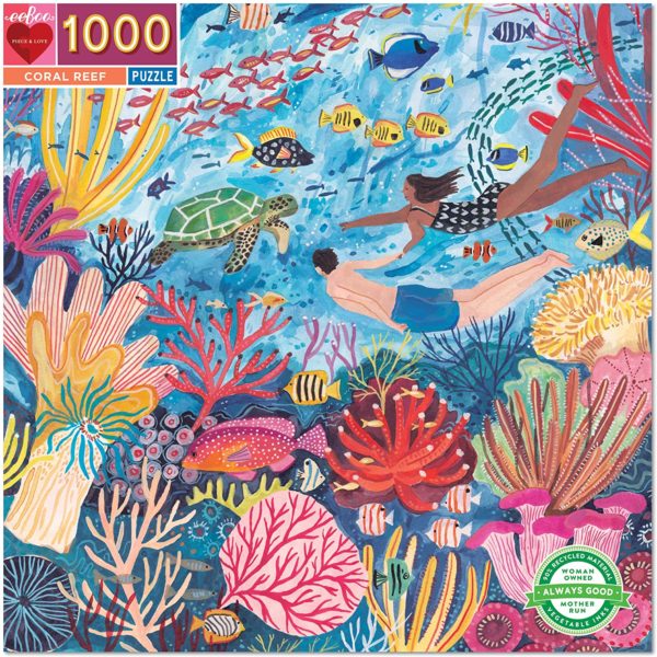 Puzzle Corail Reef (Eeboo) 1000 pièces