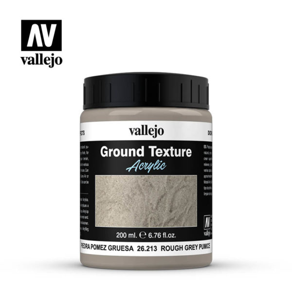 26.213 Vallejo - Diorama FX Ground Texture - Grey Pumice