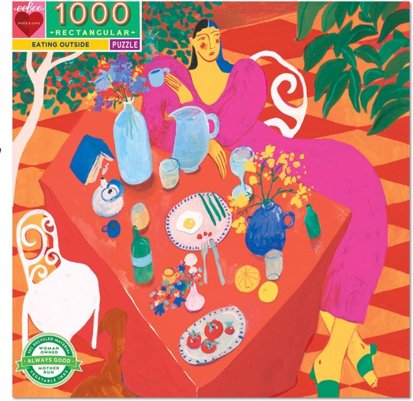 Puzzle Eating Outside (Eeboo) 1000 pièces