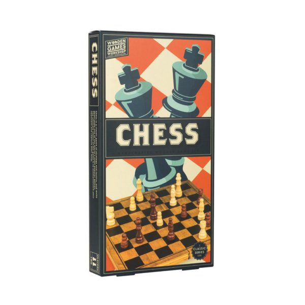 Jeu d'Echecs Bois Pliable Chess