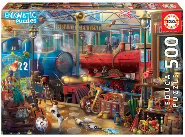 Puzzle Gare 500 pièces