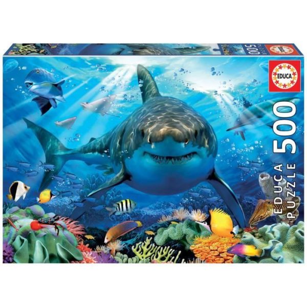 Puzzle Grand requin blanc 500 pièces