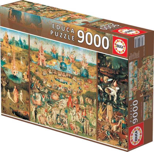 Puzzle Le jardin des délices 9000 pièces