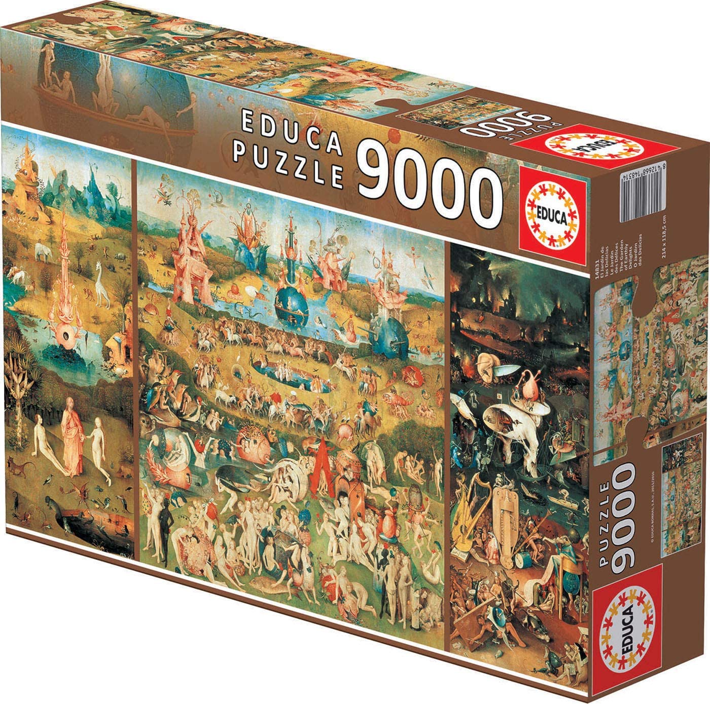 Educa - Puzzle 8000 pièces - Mappemonde historique