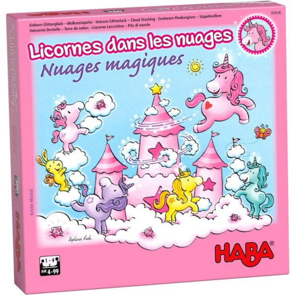 Licornes dans les nuages : nuages magiques