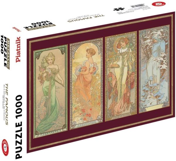 Puzzle Les 4 saisons 1000 pièces Métalique
