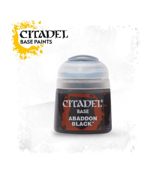 Citadel Base: Abaddon Black