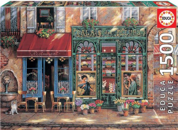 Puzzle Palais des fleurs 1500 pièces