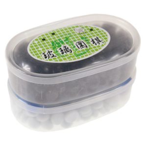Pièces jeu de Go pâte de verre