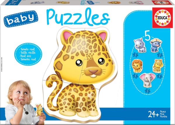 Baby Puzzle Les grands animaux - 24 mois