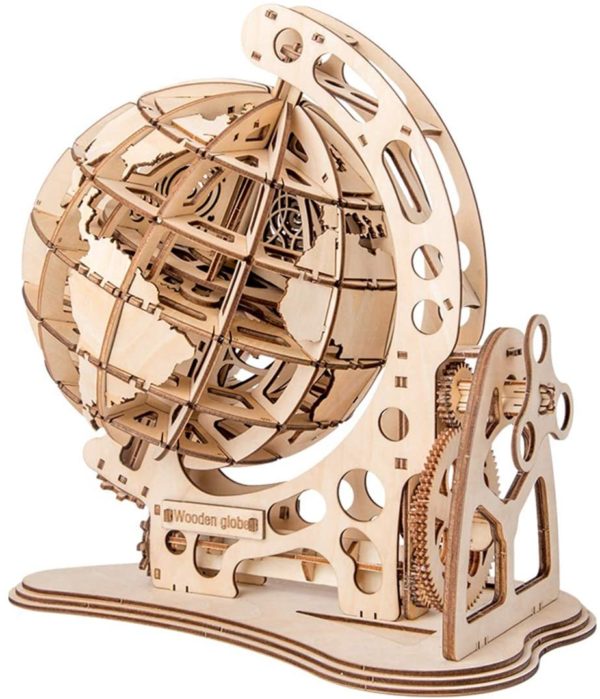 Puzzle 3D Bois Globe S 158 pièces