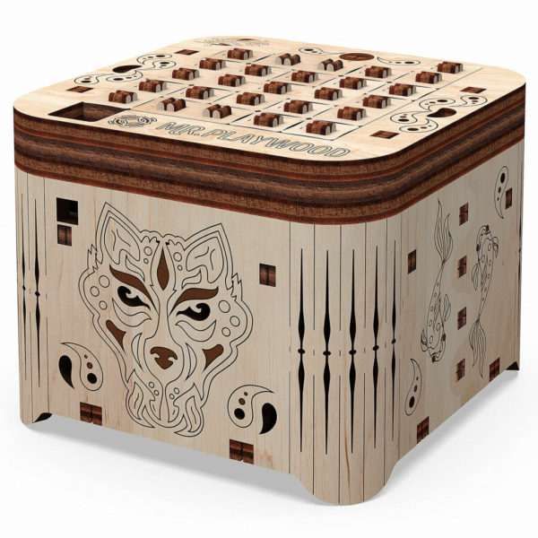 boite a secret Tigre 3D