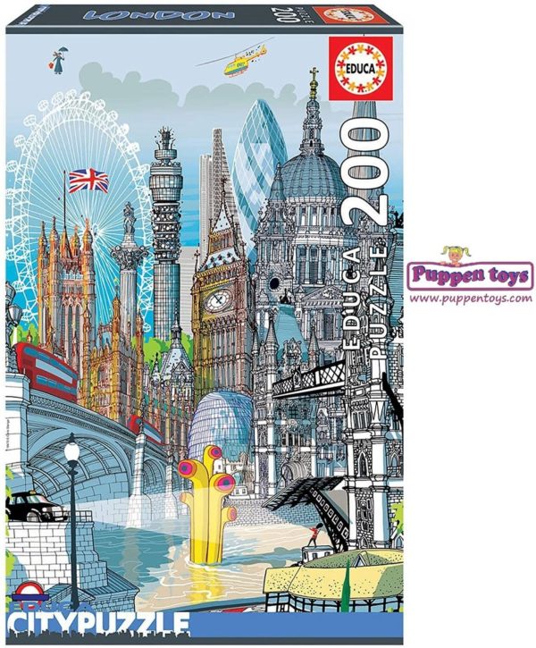 Puzzle city Londres 200pc