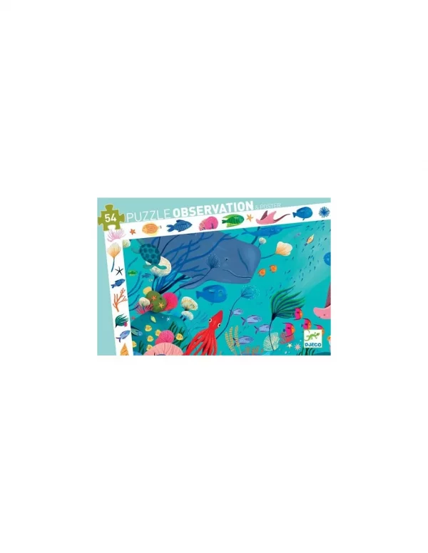 Puzzle Observation - Aquatique 54 pièces