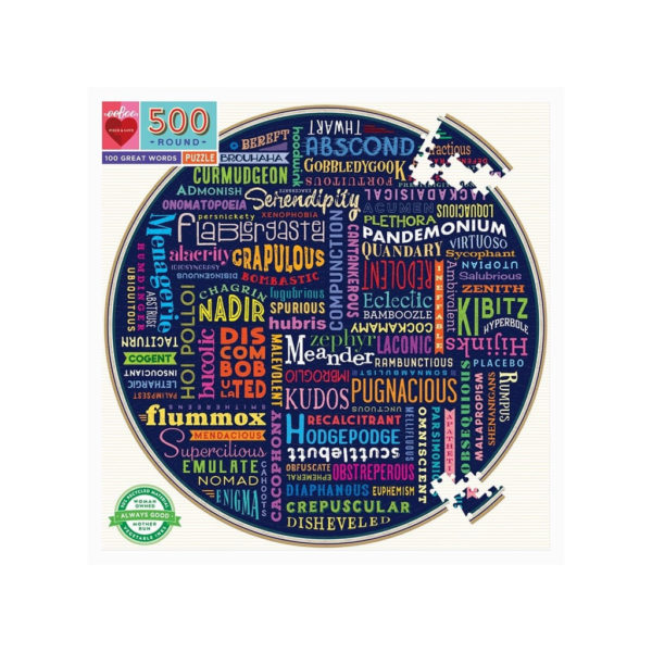 Puzzle 100 Great Words 500 pièces