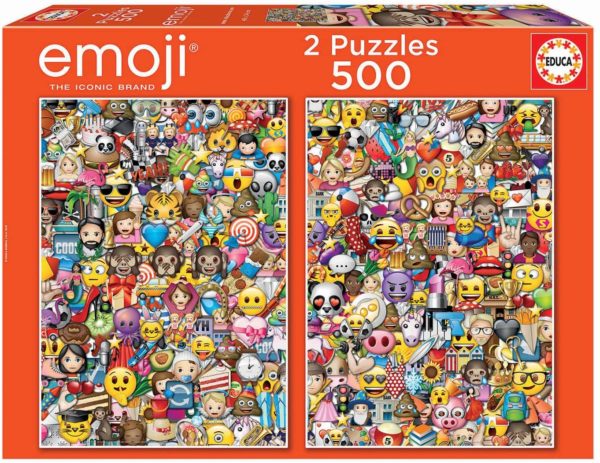 Puzzles Emoji 2x500 pièces