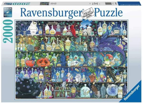 Puzzle L'étagère à potions 2000 pièces