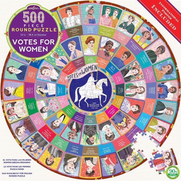 Puzzle le vote pour les femmes (Eeboo) 500 pièces