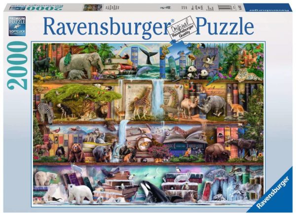 Puzzle Magnifique monde animal 2000 pièces