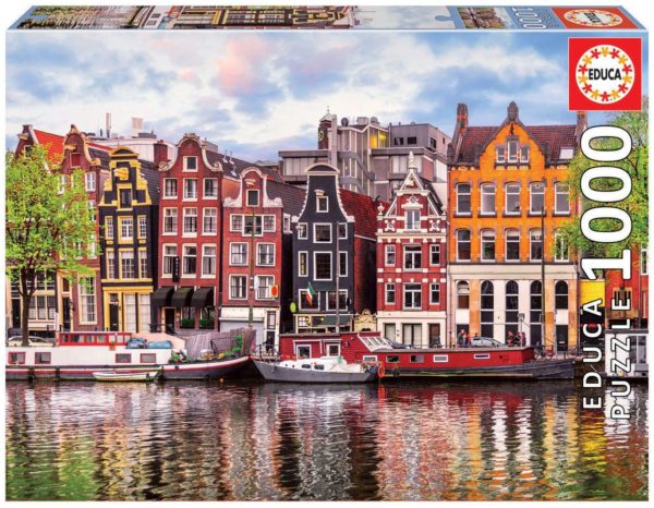 Puzzles maisons dansantes Amsterdam 1000pc