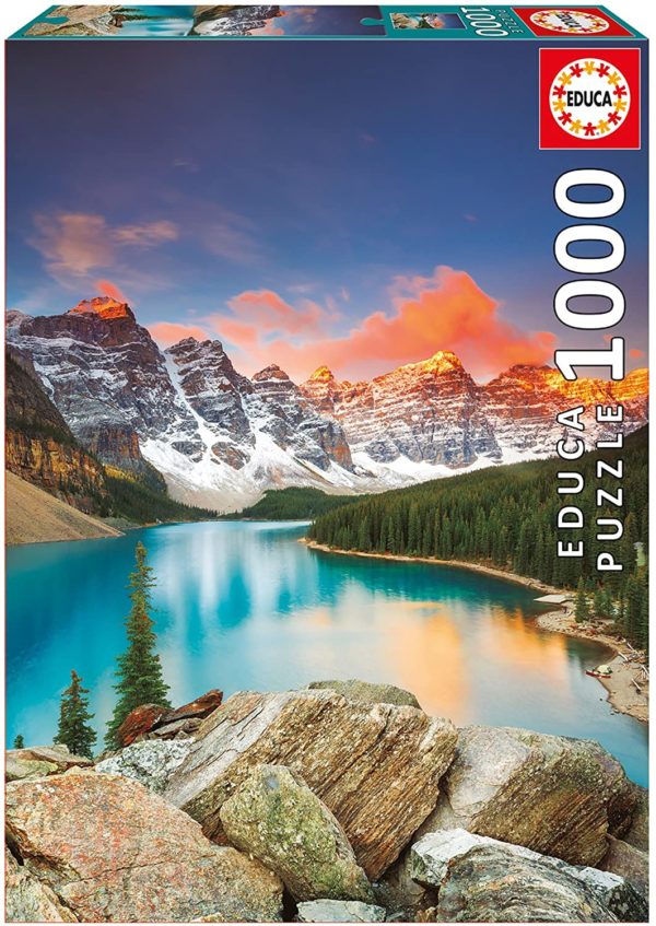 Puzzle Moraine Lake, Banff national park Canada 1000 pièces
