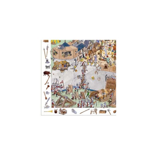 Puzzle Observation Château Fort + Poster 100 piéces – Image 2