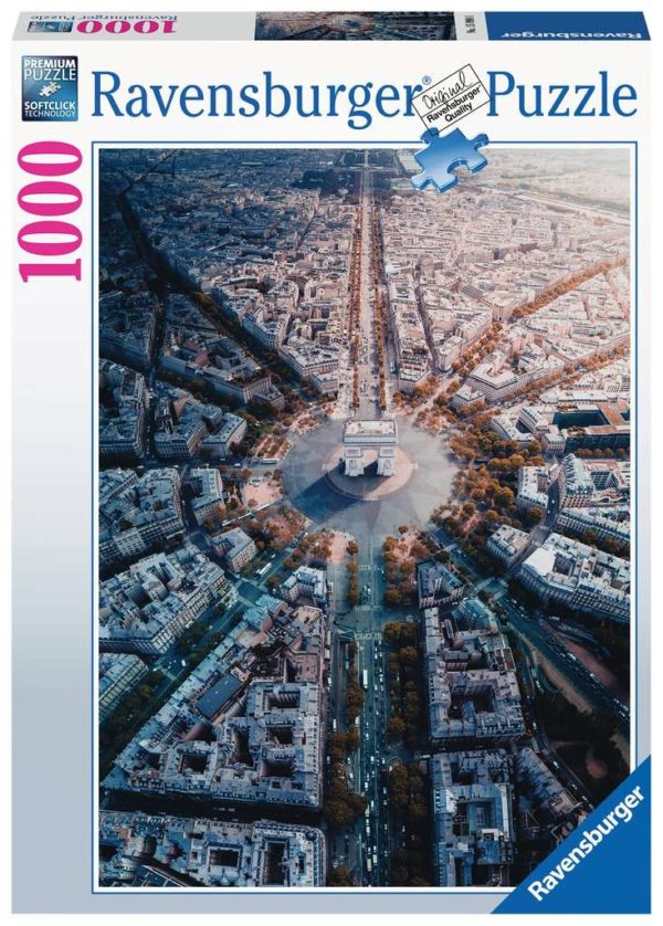 Puzzle Paris vue d'en haut 1000 pièces