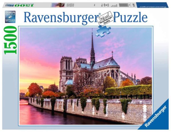 Puzzle Pittoresque Notre Dame 1500pc