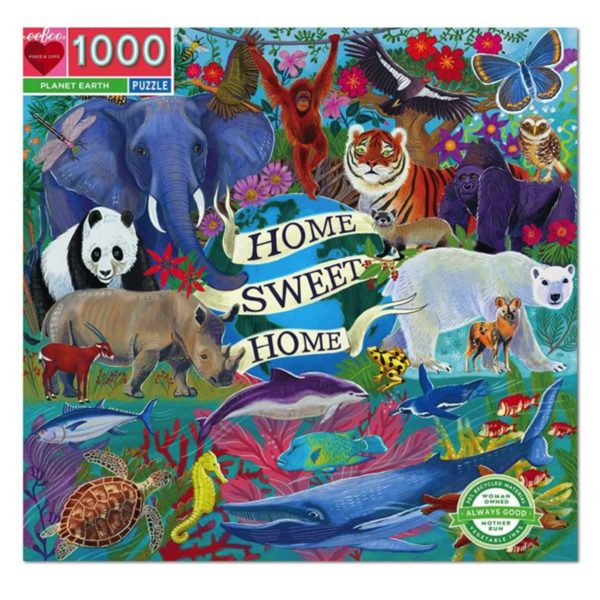 Puzzle Planet Heart (Eeboo) 1000 pièces