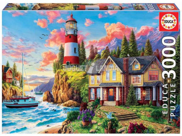 Puzzles Phare prés de l'océan