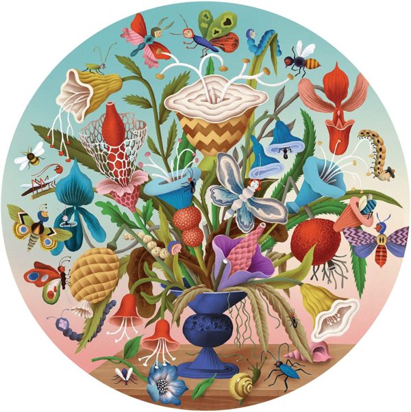 Puzzle Bouquet d'insectes Fous 500 pièces