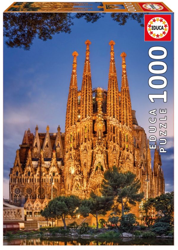 Puzzle Sagrada Familia Espagne 1000 pièces