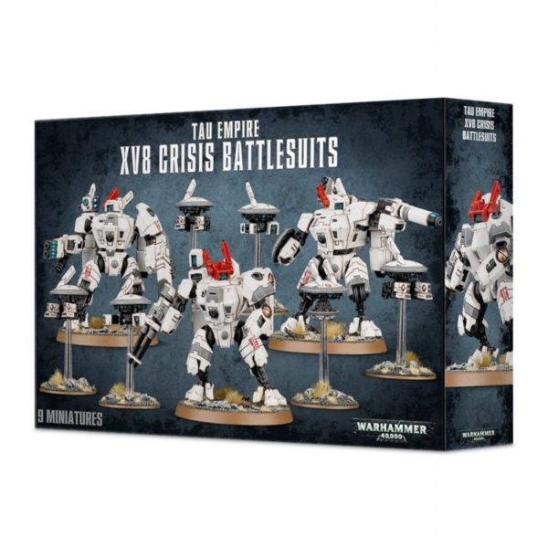Warhammer40K Tau Empire crisis battlesuits