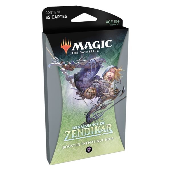 Magic Zendikar Renaissance booster thématique couleur Noir