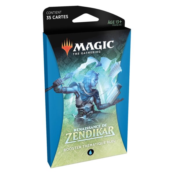 Magic Zendikar Renaissance booster thématique couleur Bleu