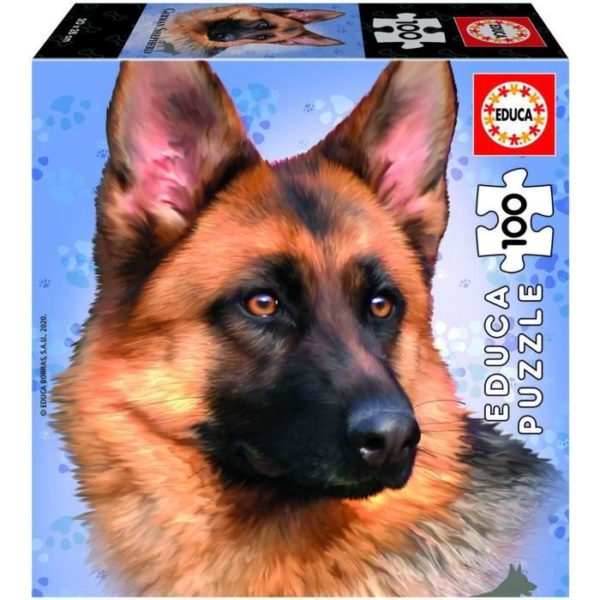 Puzzle Chien Berger Allemand 100 pièces